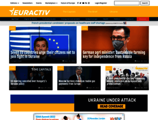 en.euractiv.eu screenshot