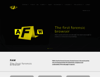 en.fawproject.com screenshot