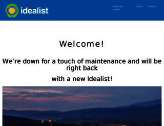 en.idealist.org screenshot