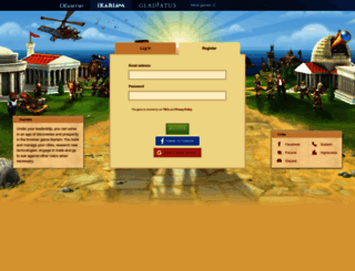 en.ikariam.gameforge.com screenshot