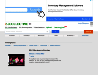 en.islcollective.com screenshot