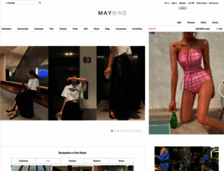 en.maybins.com screenshot