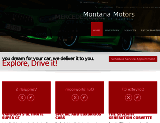 en.montanamotors.com screenshot