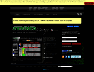 en.strikermanager.com screenshot