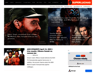 en.superluchas.com screenshot