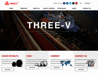 en.three-v.com screenshot