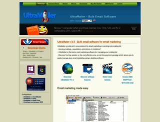en.ultramailer.org screenshot