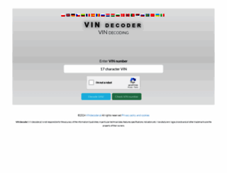 en.vindecoder.pl screenshot
