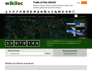en.wikiloc.com screenshot