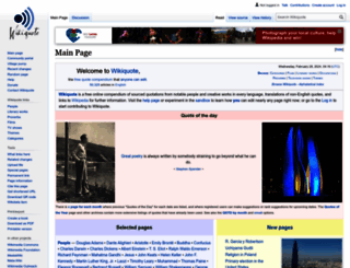 en.wikiquote.org screenshot