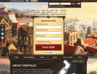 en0.grepolis.com screenshot