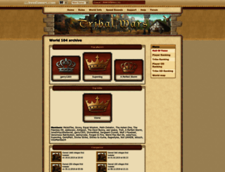 en104.tribalwars.net screenshot