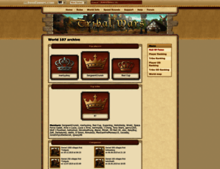 en107.tribalwars.net screenshot