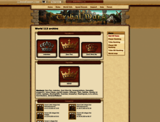 en113.tribalwars.net screenshot