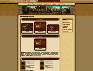 en114.tribalwars.net screenshot