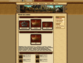 en121.tribalwars.net screenshot