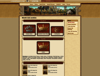 en122.tribalwars.net screenshot