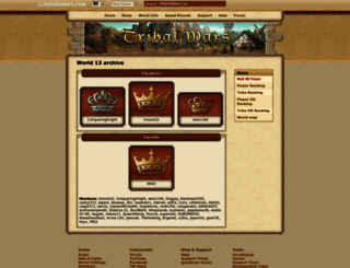 en13.tribalwars.net screenshot