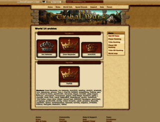en14.tribalwars.net screenshot