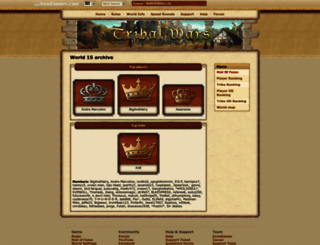 en15.tribalwars.net screenshot