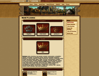 en71.tribalwars.net screenshot