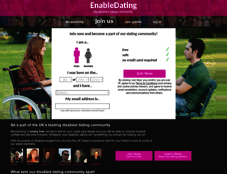 enabledating.co.uk screenshot