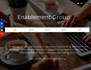 enablementgroup.com screenshot