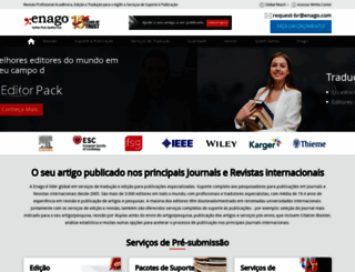 enago.com.br screenshot