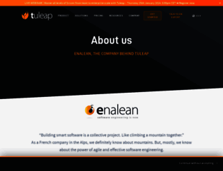 enalean.com screenshot