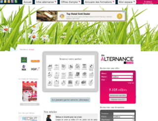 enalternance.com screenshot