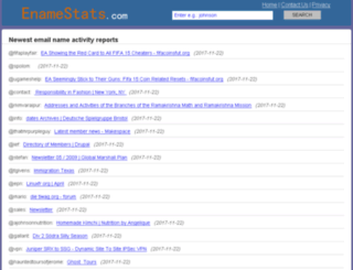 enamestats.com screenshot