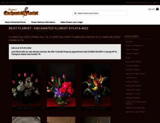 enchantedfloristaz.com screenshot