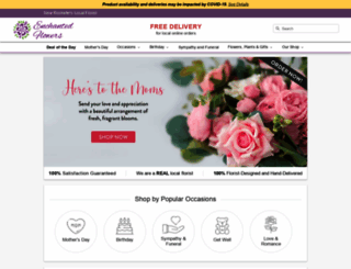 enchantedflowersny.com screenshot