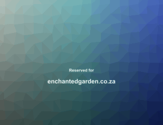 enchantedgarden.co.za screenshot