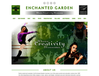 enchantedgardenarts.com screenshot