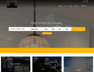 enchantedsunrealty.com screenshot