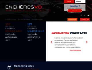 enchere-vo.com screenshot