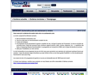 encherextra.com screenshot