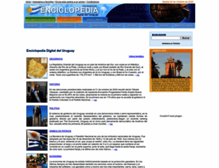 enciclopedia.eluruguayo.com screenshot