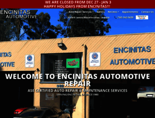 encinitasautomotive.com screenshot