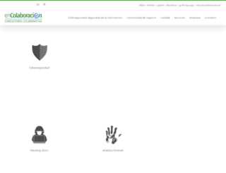 encolaboracion.net screenshot