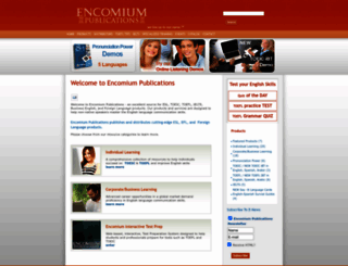 encomium.com screenshot