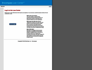 encompass.mortgage-application.net screenshot