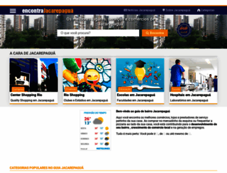 encontrajacarepagua.com.br screenshot