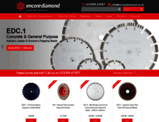 encorediamond.co.uk screenshot