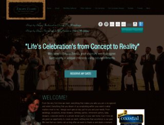 encoreeventsbyangiegillis.com screenshot