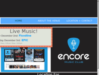 encoremusicclub.com screenshot