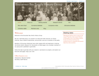 encounterbayfhg.org.au screenshot