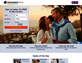 encountersdating.co.uk screenshot