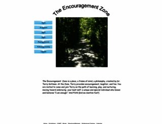 encouragementzone.com screenshot